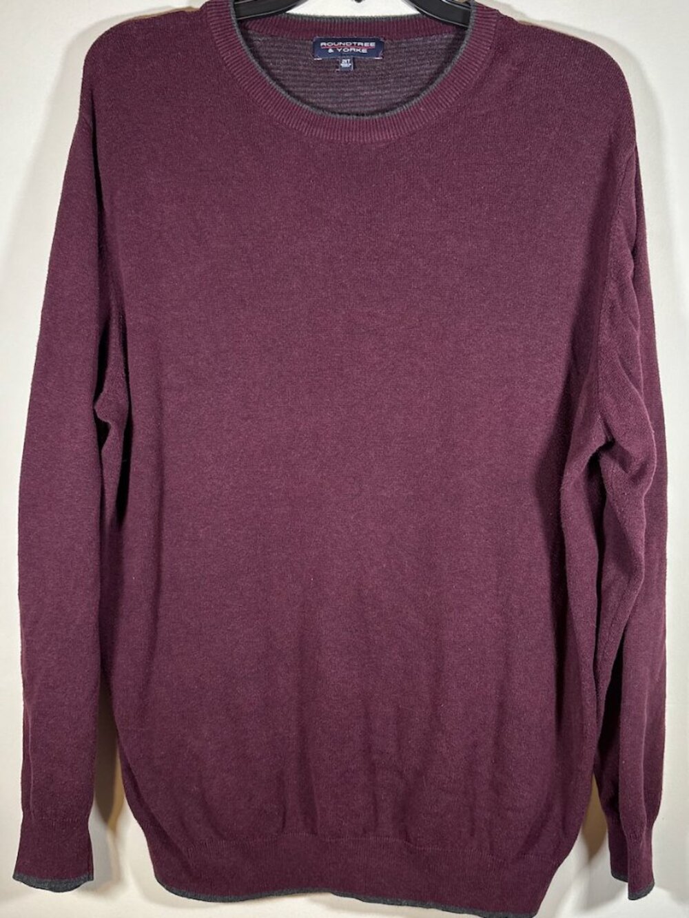 Roundtree & Yorke 2XLT Knit Sweater